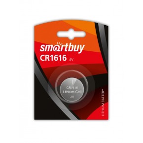 Батарейка литиевая Smartbuy CR1616