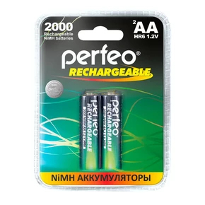 Аккумулятор Ni-MH Perfeo AA 2000 mAh 1шт